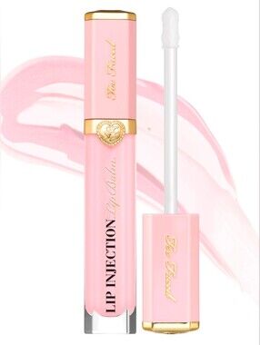 Too Faced Lip Injection Lip Balm Power Plumping Liquid Balm 0.24oz  7mL New